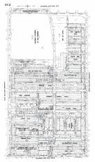 Page 412, Amended Map of Rosedale Cemetery, Pico Street, Fedora St, Kenmore St, Dewey St, Vermont Ave, Westmore Ave